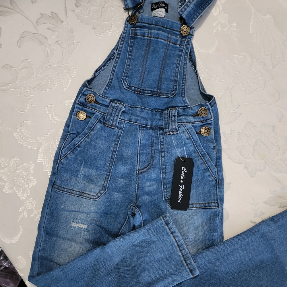 DENIM OVERALLS NWT *208*